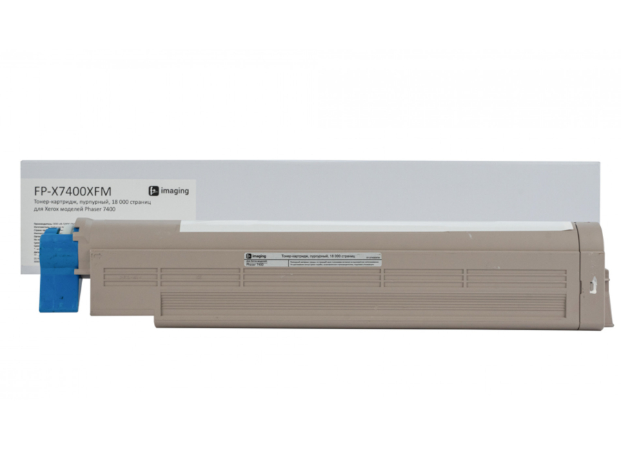 Тонер-картридж F+ Imaging FP-X7400XFM пурпурный