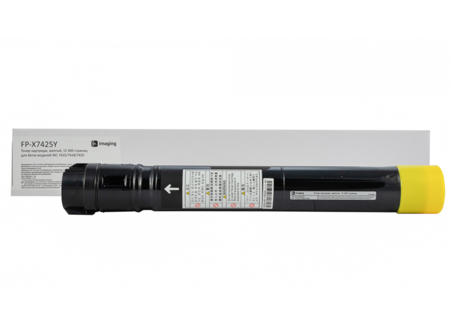 Тонер-картридж F+ Imaging FP-X7425Y