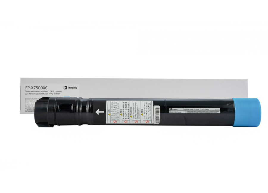 Тонер-картридж F+ Imaging FP-X7500XC голубой