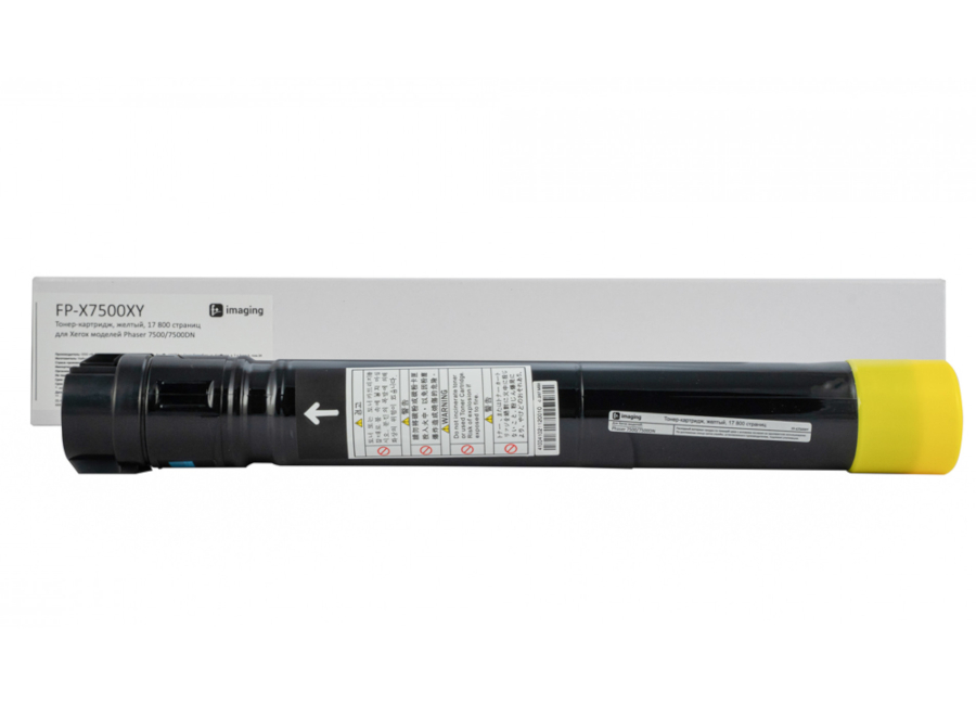 Тонер-картридж F+ Imaging FP-X7500XY желтый