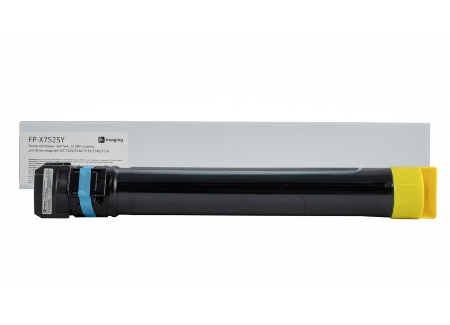 Тонер-картридж F+ Imaging FP-X7525Y