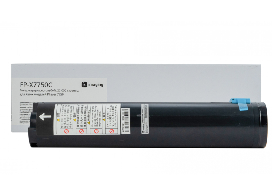 Тонер-картридж F+ Imaging FP-X7750C голубой