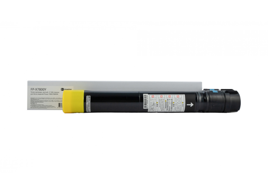 Тонер-картридж F+ Imaging FP-X7800Y желтый