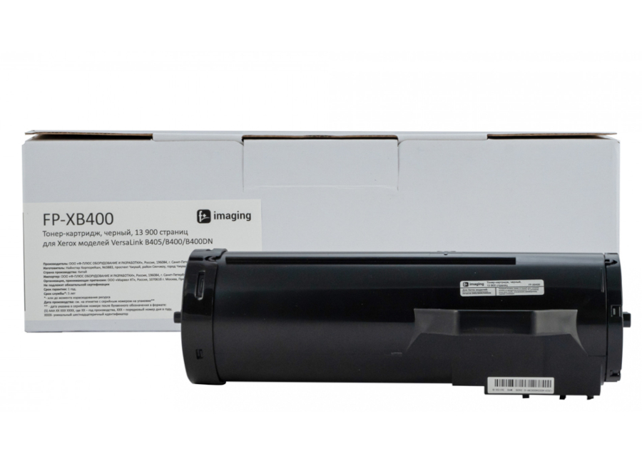 Тонер-картридж F+ Imaging FP-XB400 черный