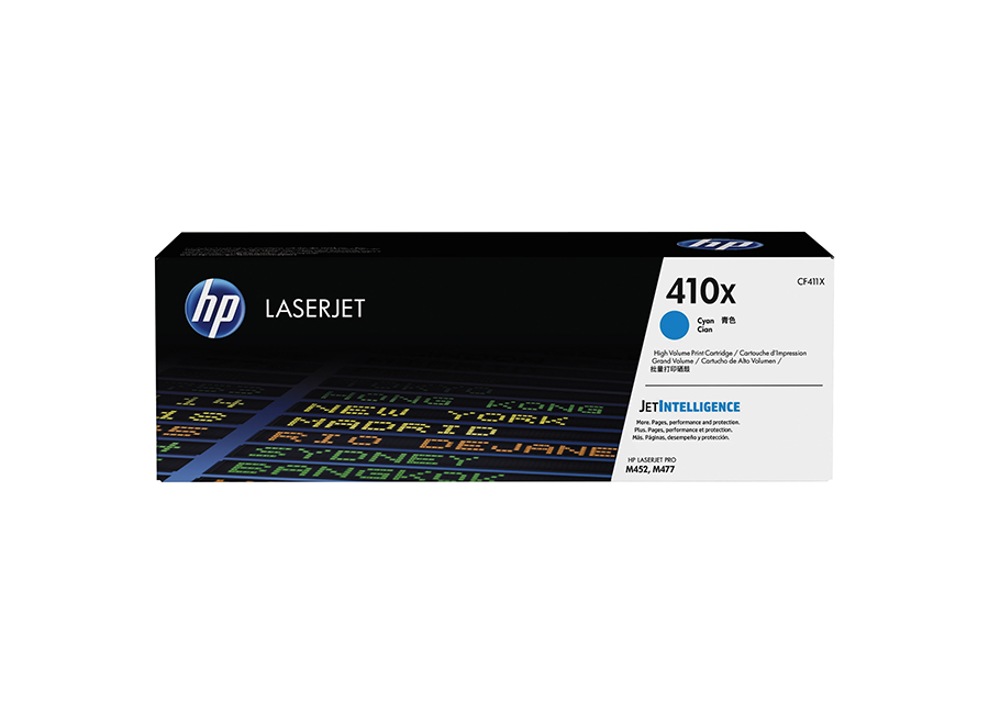 Тонер-картридж HP 411X голубой (CF411X)