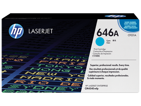 Тонер-картридж HP 646A CF031A