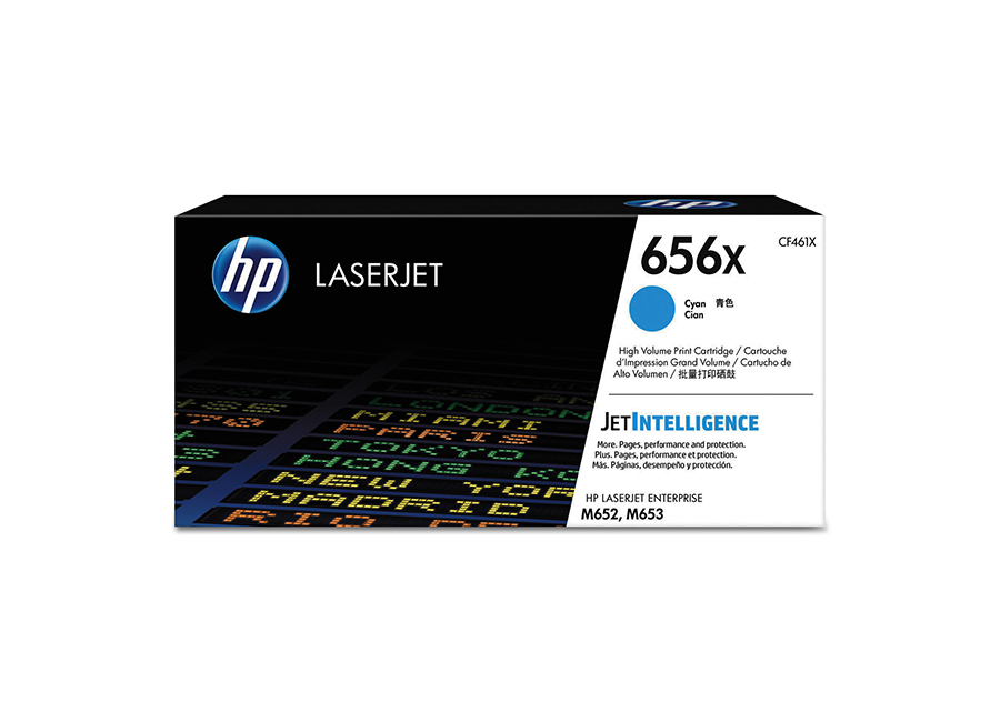 Тонер-картридж HP LaserJet 656X голубой (CF461X)