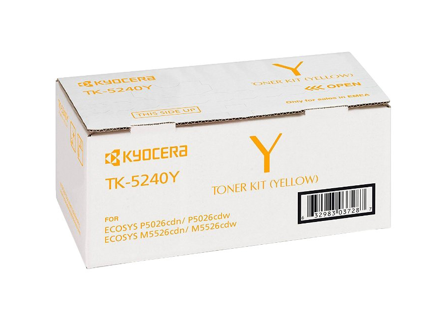 Тонер-картридж Kyocera Mita TK-5240Y для P5026cdn/cdw
