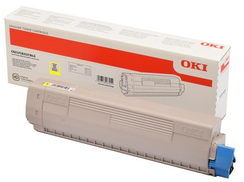 Тонер-картридж OKI Toner-Y 7K C823/C833/C843 (46471105 / 46471101)