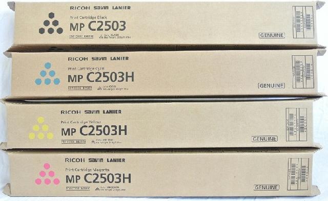 Тонер-картридж Ricoh MPC2503H голубой (841928)