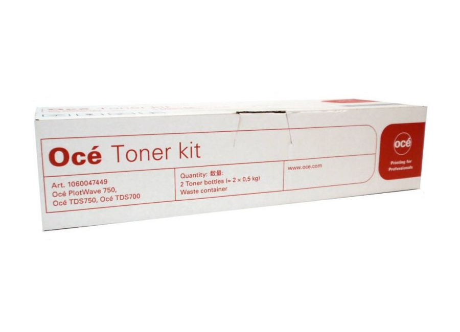Тонер Oce (Canon) TDS7х0/PlotWave750 в комплекте с переходником B5