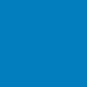 Витражная плоттерная пленка  Oracal 8300 F052 Azure blue 1.26x50 м