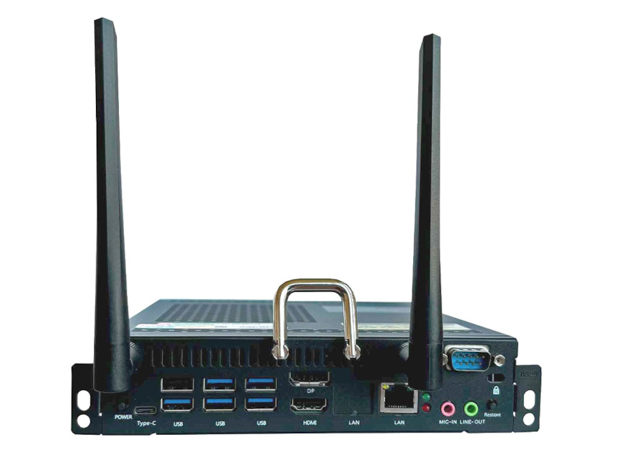 Встраиваемый компьютер для интерактивных панелей EdFlat OPS TOP EDO-1270P-16512-W11P/H