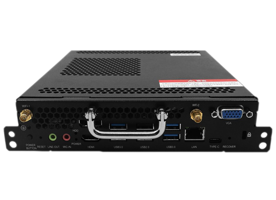 Встраиваемый компьютер OPS для Classic Solution i5-8400+8 ГБ+SSD 256 Гб (с предустановленной Win10 без активации)